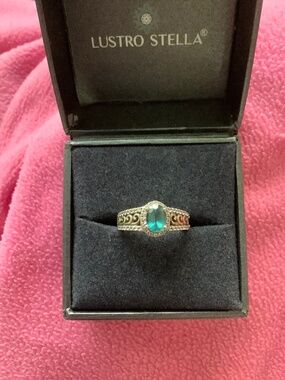 Blue Topaz Ring